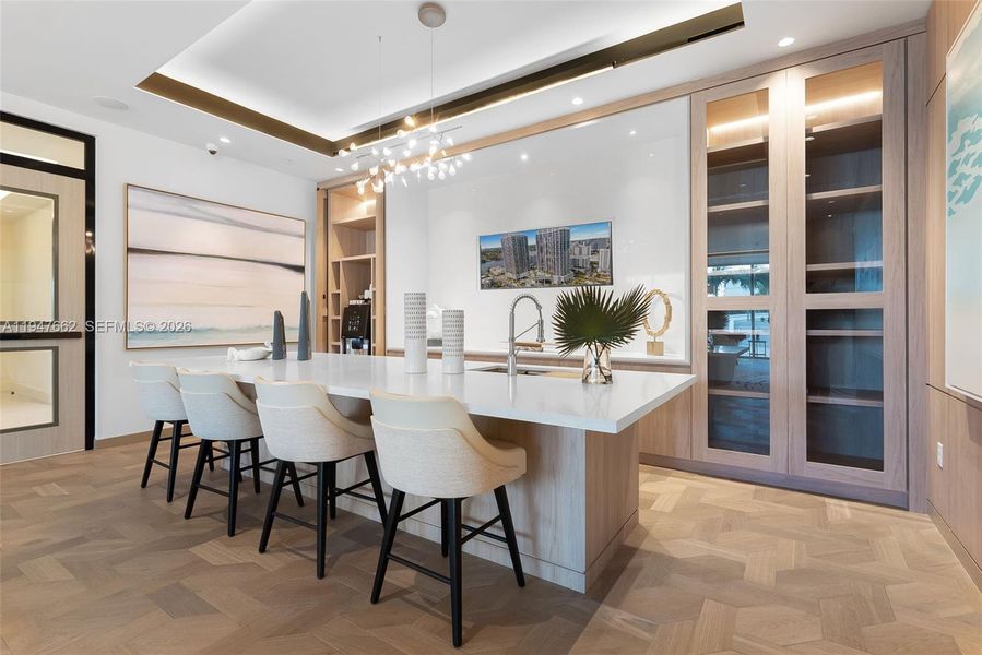 Furnished interior view inside a new home in , Fort Lauderdale (Image 4).