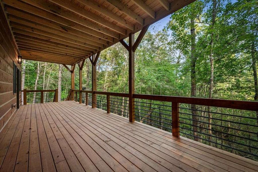 Exterior details and patio area of a home in , Epworth (Image 26).