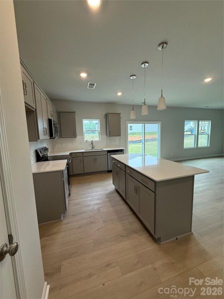 Furnished interior view inside a new home in Piper Creek, Newton (Image 3).