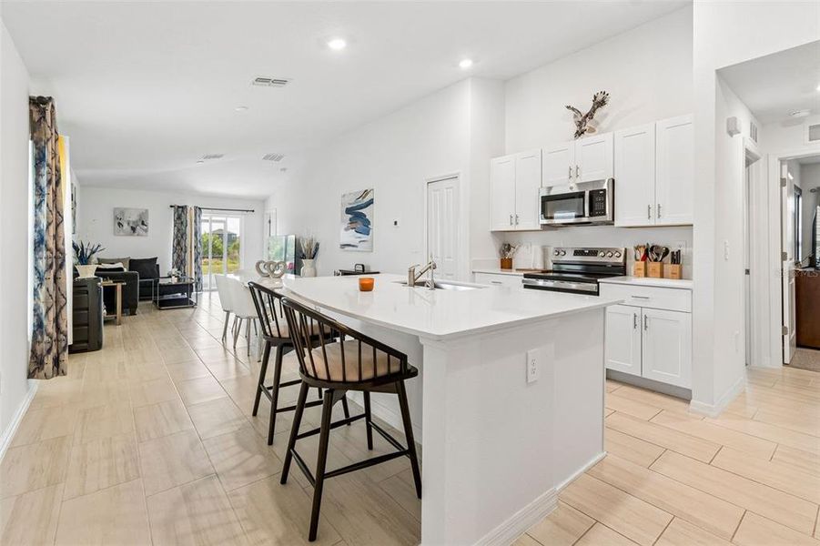 Furnished interior view inside a new home in Park East, Plant City (Image 5).