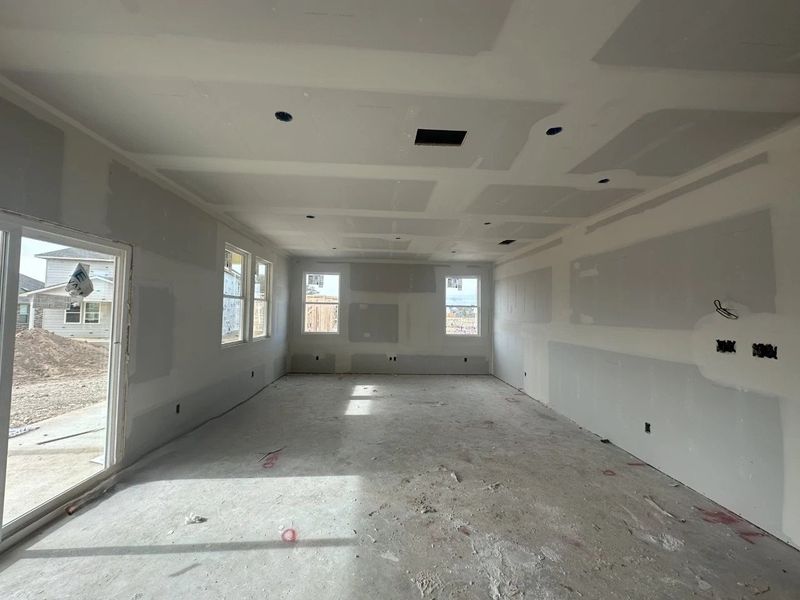 In-progress construction of a new home in Berry Creek Highlands, Georgetown, TX (Image 10). In-progress construction of a new home in Berry Creek Highlands, Georgetown, TX (Image 10).