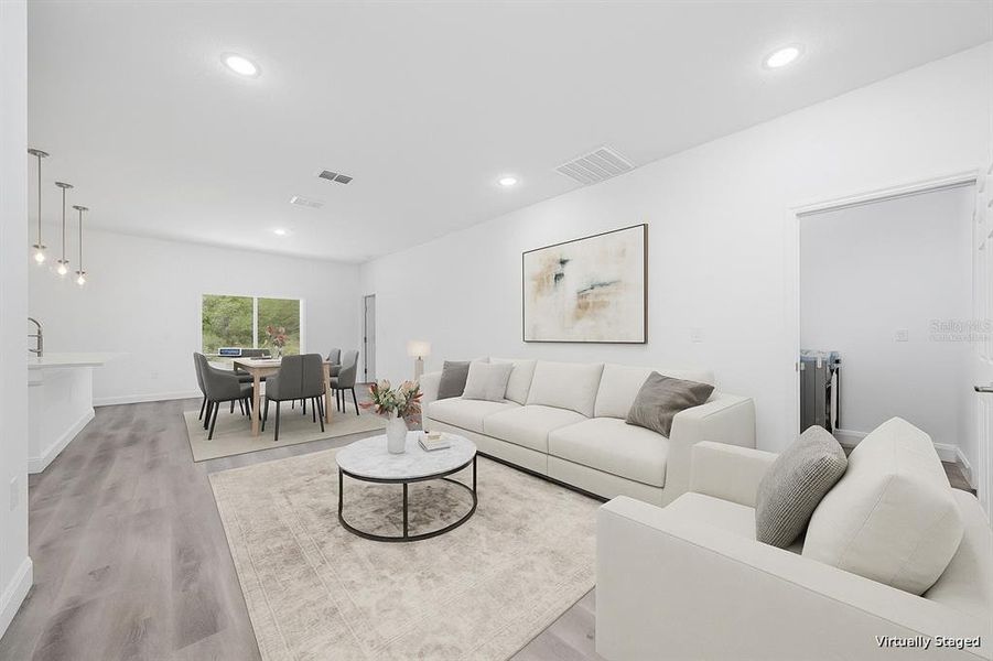 Furnished interior view inside a new home in , Ocala (Image 5).