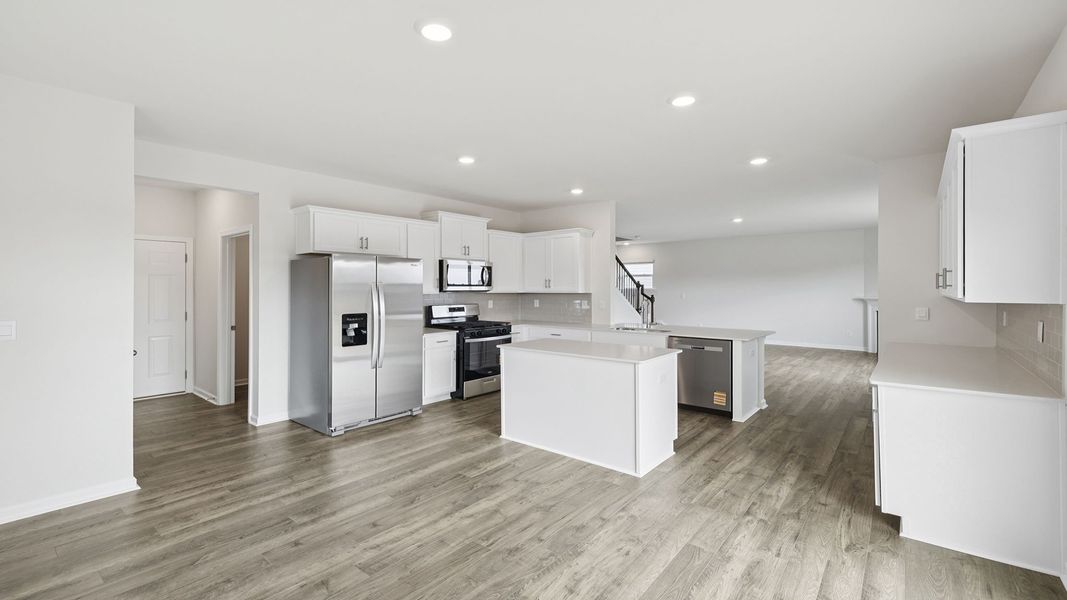 Furnished interior view inside a new home in Spring Ridge, Anderson (Image 7).