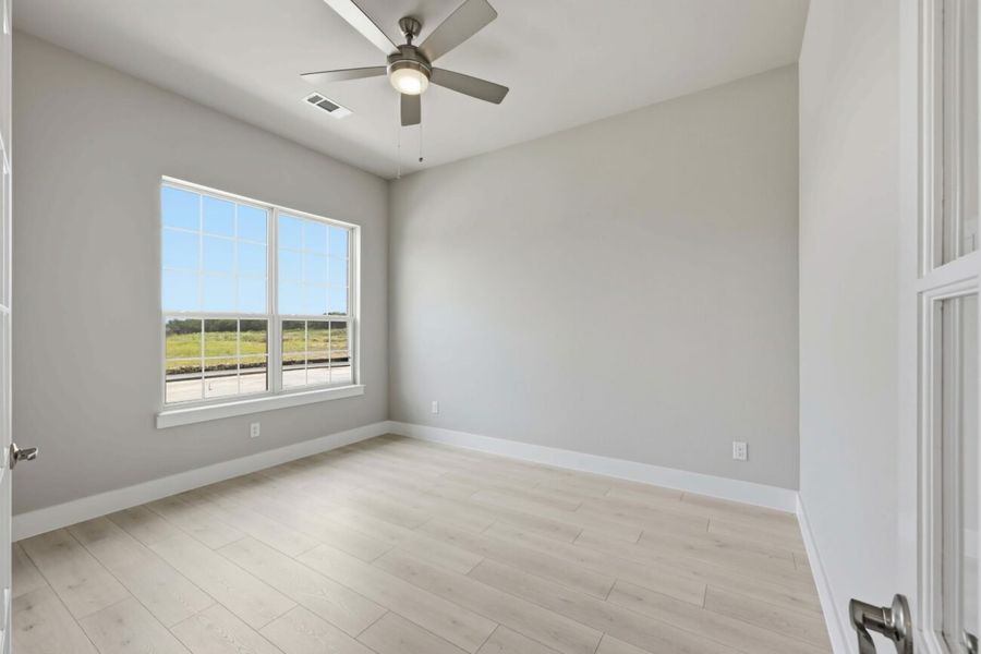 Spacious, unfurnished interior of a new home in Ladera Little Elm, Little Elm (Image 22). Spacious, unfurnished interior of a new home in Ladera Little Elm, Little Elm (Image 22).