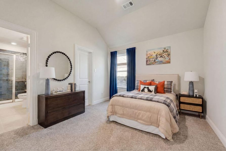 Furnished interior view inside a new home in Somercrest, Midlothian (Image 28).