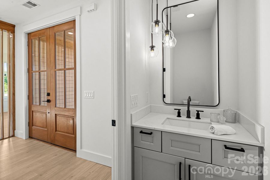 Furnished interior view inside a new home in , Flat Rock (Image 11).
