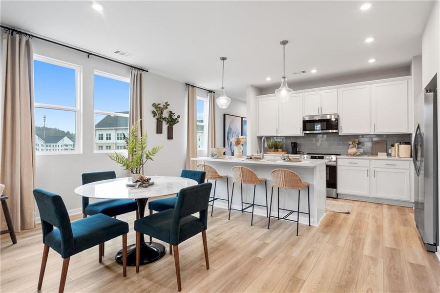 Furnished interior view inside a new home in Stegall Village, Emerson (Image 8).