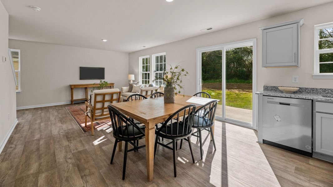 Representative furnished interior of a home built from the TAYLOR by D.R. Horton in Owens Ridge, Lexington (Image 7).