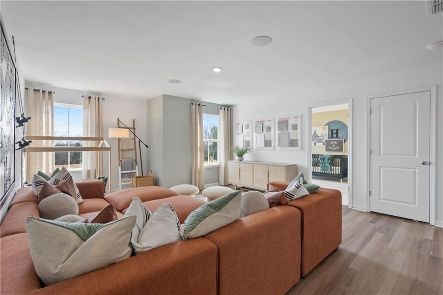 Furnished interior view inside a new home in Avery Ridge, Gainesville (Image 6).