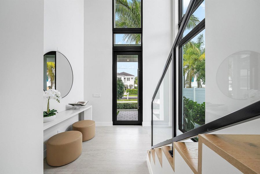 Furnished interior view inside a new home in , Delray Beach (Image 12).