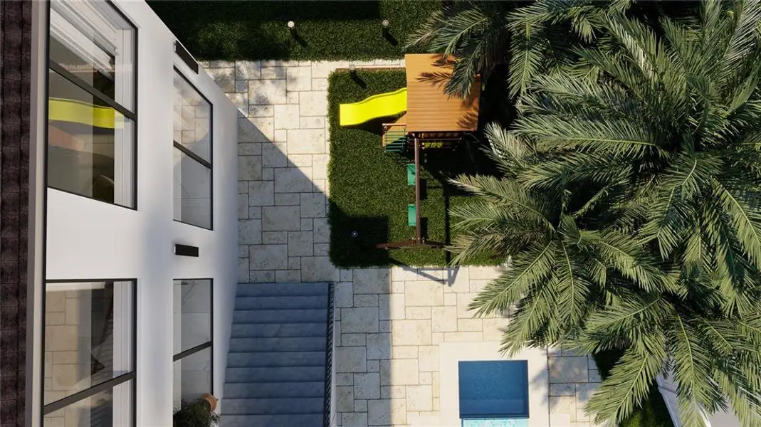 Exterior details and patio area of a home in , Tampa (Image 14). Exterior details and patio area of a home in , Tampa (Image 14).