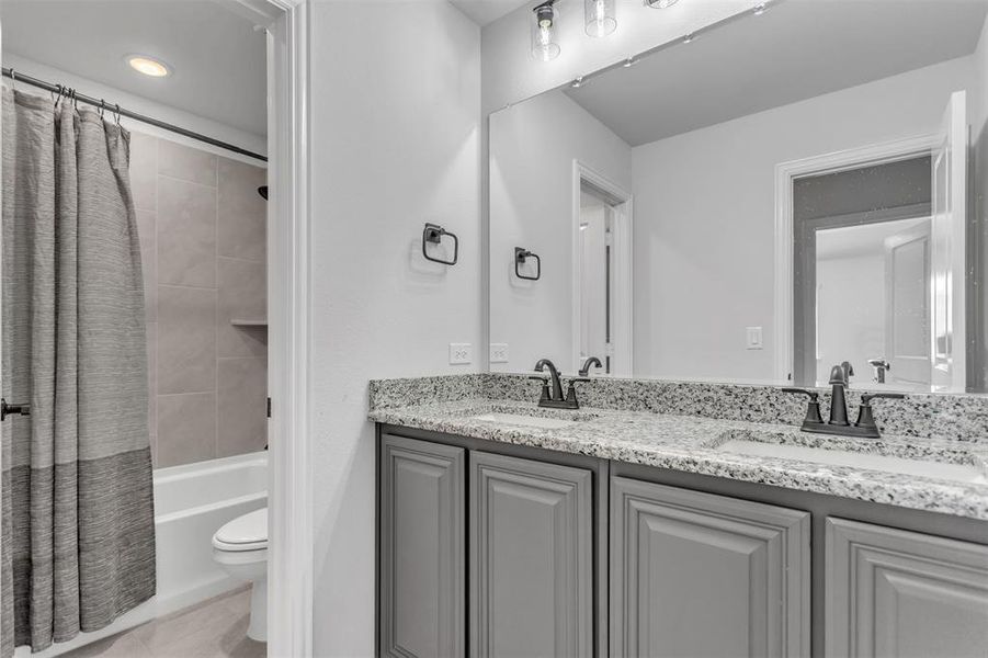 Furnished interior view inside a new home in , Forney (Image 9).