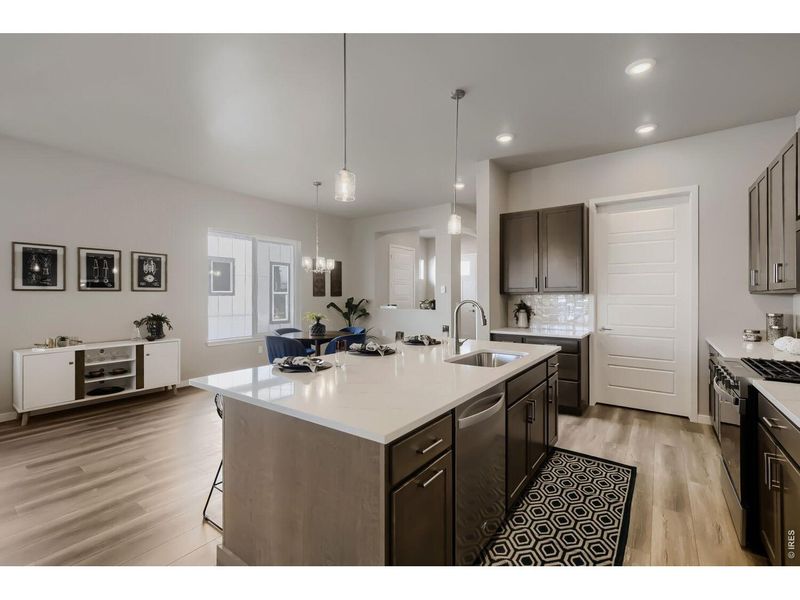 Furnished interior view inside a new home in , Fort Collins (Image 17).