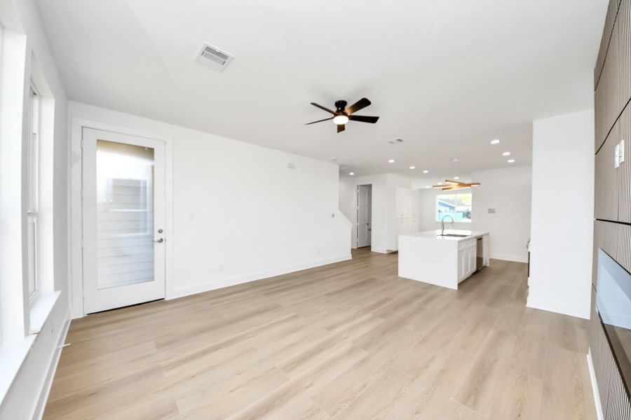 Spacious, unfurnished interior of a new home in , Houston (Image 16). Spacious, unfurnished interior of a new home in , Houston (Image 16).