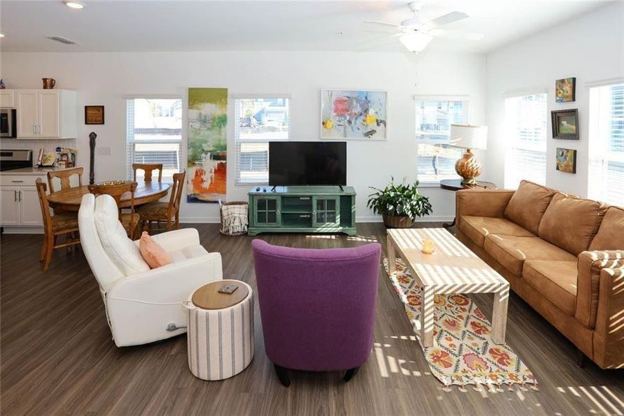 Furnished interior view inside a new home in Laurelwood, Douglasville (Image 5).