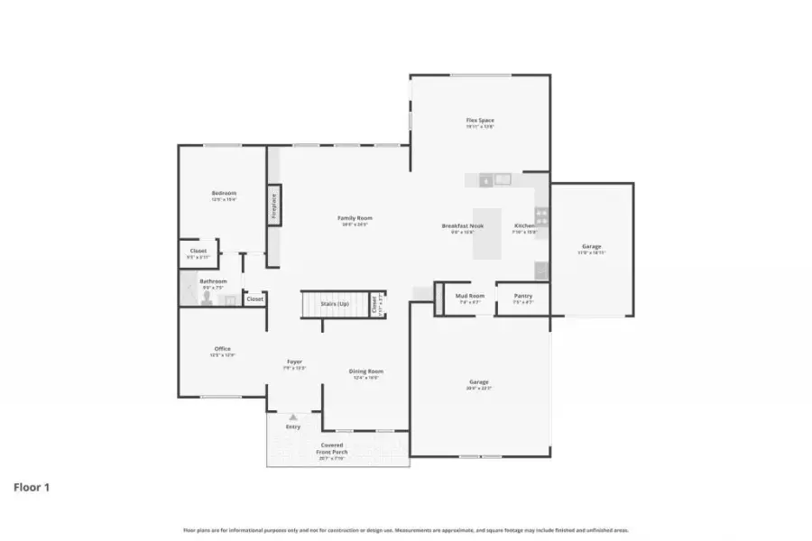 2D floor plan layout of this home in White Post on Lake Lanier, Gainesville, GA (Image 5).