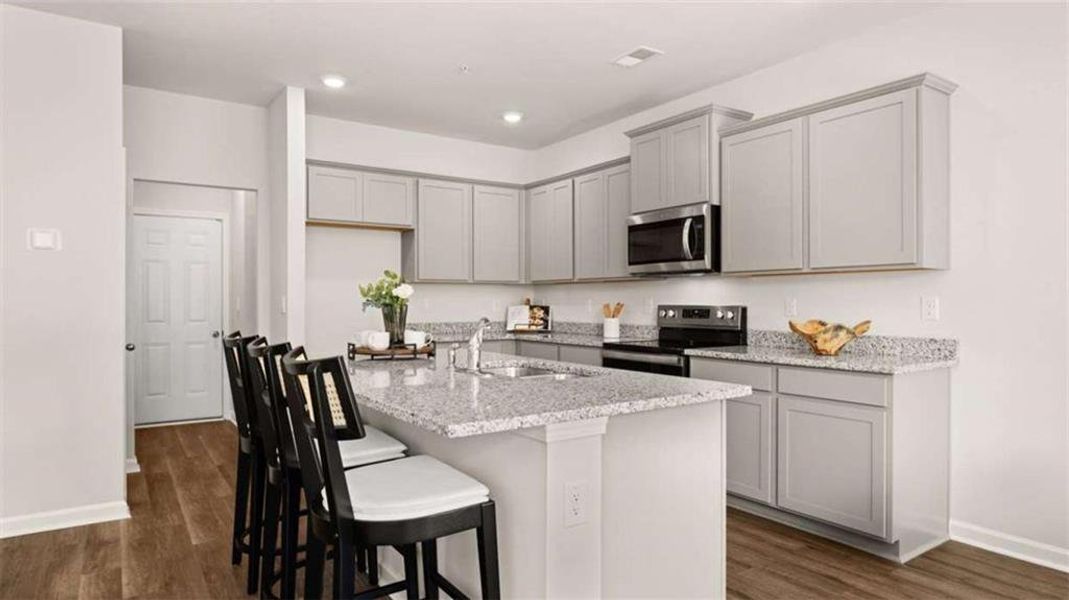 Furnished interior view inside a new home in Echo Glen, Stockbridge (Image 8).