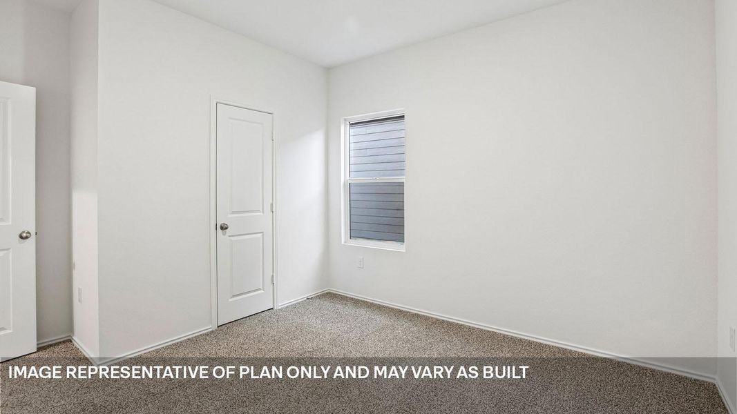 Spacious, unfurnished interior of a new home in Wayside, Uhland (Image 25).