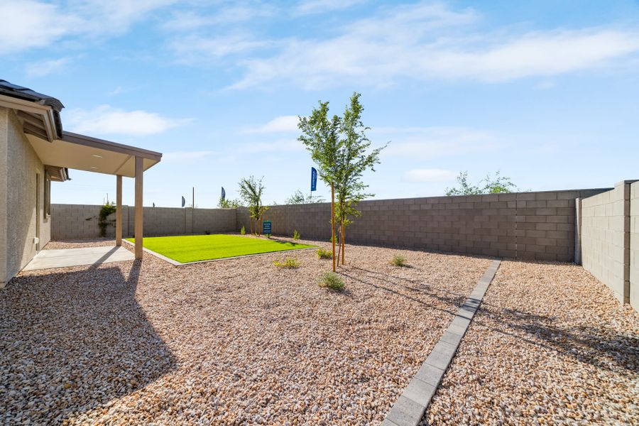 Backyard Shown for Model Purposes | Horizon | Wildera – Crest Series | New Homes in San Tan Valley, AZ by Landsea Homes Backyard Shown for Model Purposes | Horizon | Wildera – Crest Series | New Homes in San Tan Valley, AZ by Landsea Homes