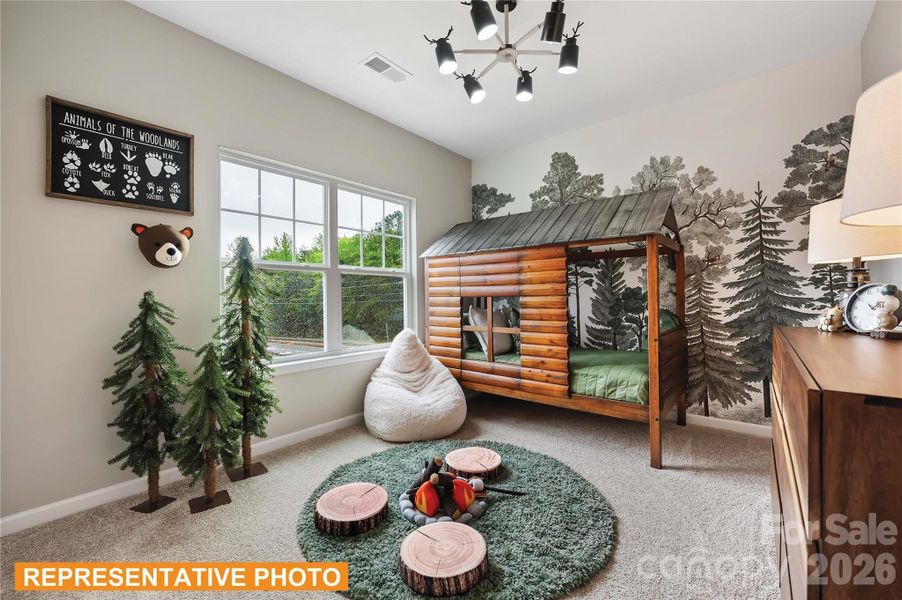 Furnished interior view inside a new home in Cedar Meadows, Monroe (Image 5).