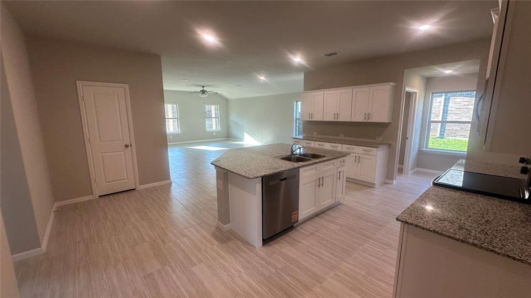 Furnished interior view inside a new home in Sandy Beach, Azle (Image 5).