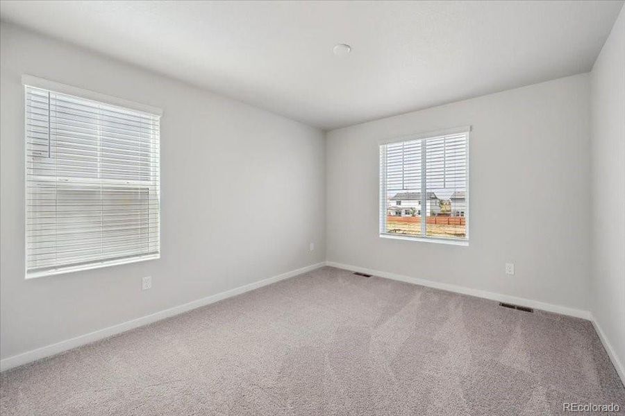 Spacious, unfurnished interior of a new home in Farmlore, Brighton (Image 15). Spacious, unfurnished interior of a new home in Farmlore, Brighton (Image 15).