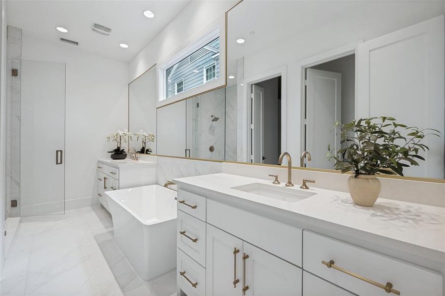 Furnished interior view inside a new home in , Highland Park (Image 18). Furnished interior view inside a new home in , Highland Park (Image 18).