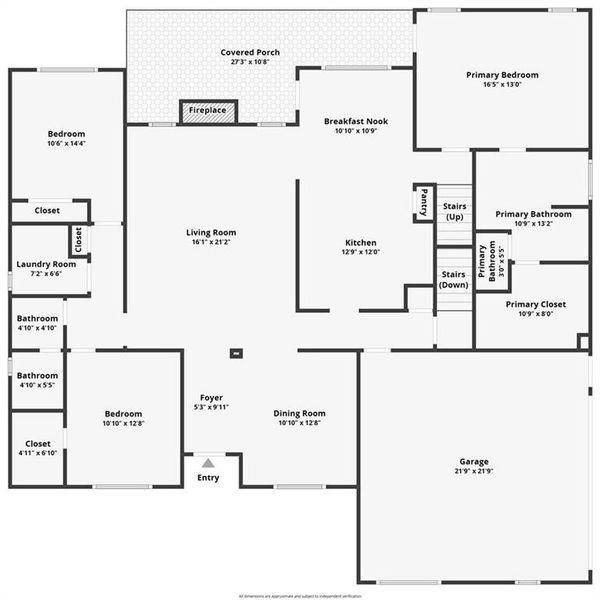 2D floor plan layout of this home in , Demorest, GA (Image 5).