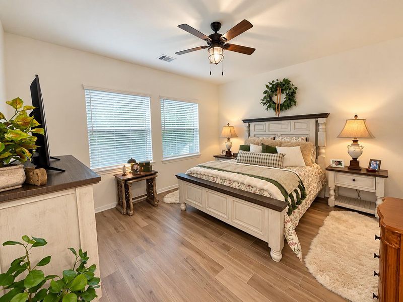 Furnished interior view inside a new home in Woodforest, Montgomery (Image 34).