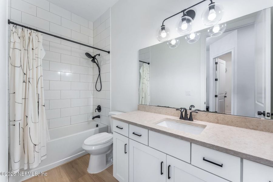 Furnished interior view inside a new home in Palm Crest at Seabrook, Ponte Vedra (Image 41). Furnished interior view inside a new home in Palm Crest at Seabrook, Ponte Vedra (Image 41).