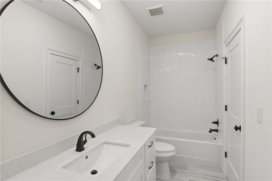 Furnished interior view inside a new home in , Marietta (Image 9). Furnished interior view inside a new home in , Marietta (Image 9).