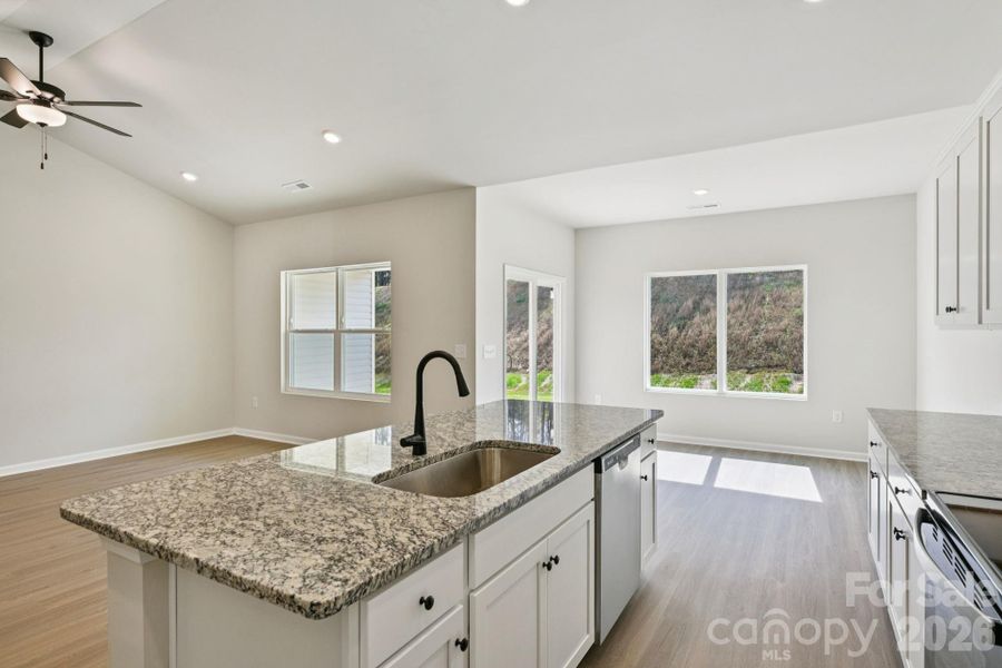 Furnished interior view inside a new home in Willow Estates, Shelby (Image 8).