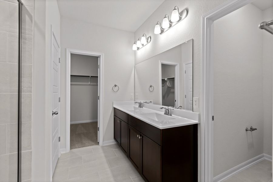 Representative furnished interior of a home built from the Emory by Beazer Homes in Hunter's Ranch, San Antonio (Image 5). Representative furnished interior of a home built from the Emory by Beazer Homes in Hunter's Ranch, San Antonio (Image 5).