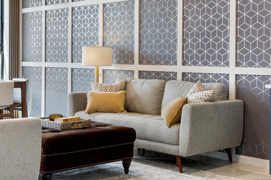 Furnished interior view inside a new home in , San Antonio (Image 8).
