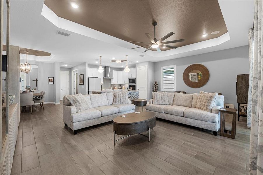 Furnished interior view inside a new home in , Punta Gorda (Image 5).