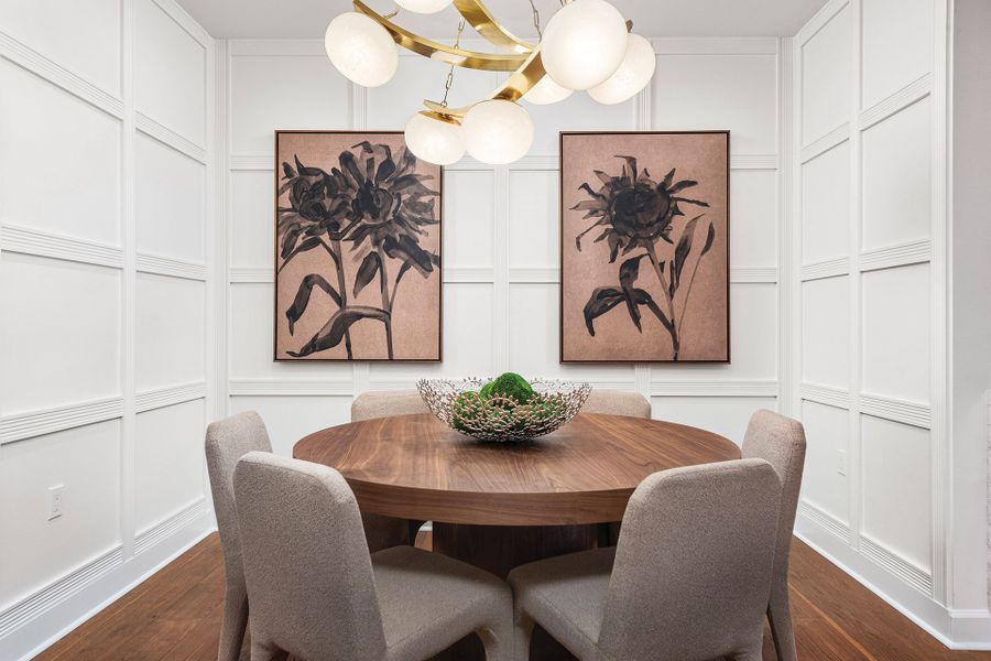 Representative furnished interior of a home built from the Exuma by GL Homes in Valencia Harbor (55+), Fort Myers (Image 10).