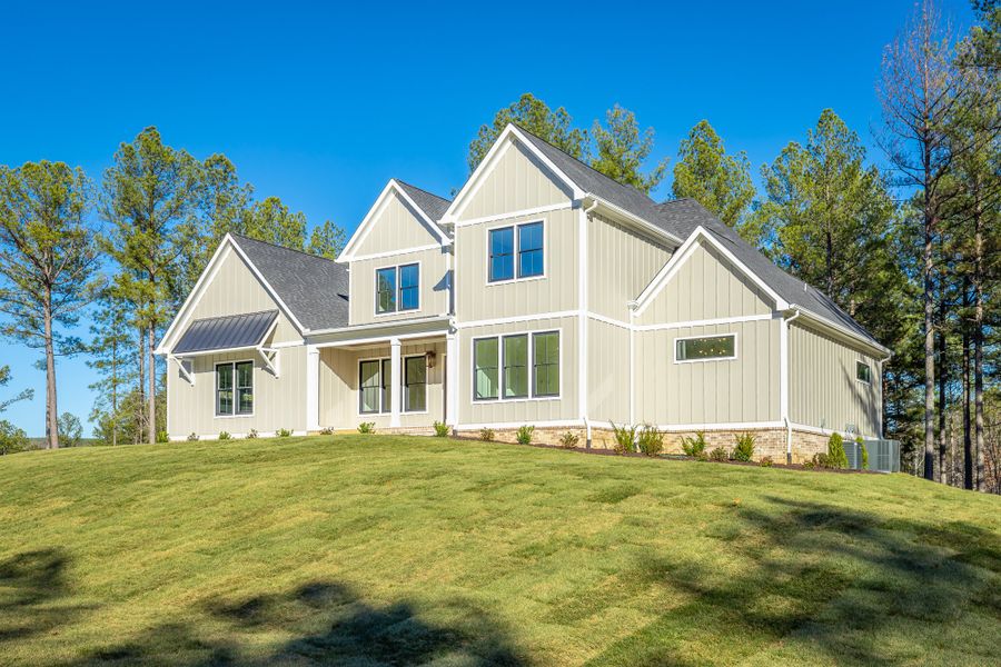 Front exterior of a new home in River Gorge Ranch, Guild, TN, highlighting curb appeal (Image 30).