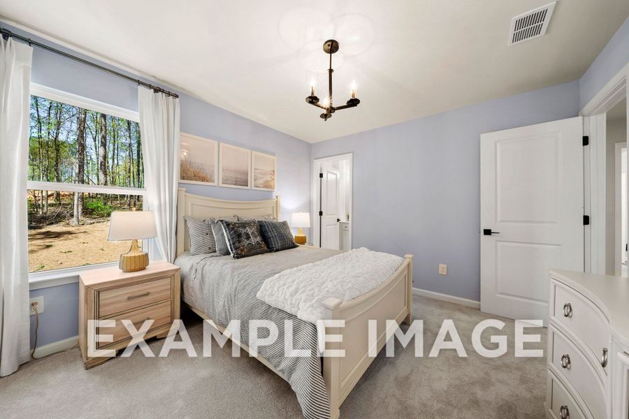 Representative furnished interior of a home built from the The Hickory B by Davidson Homes LLC in Cedar Farms, Winder (Image 44).