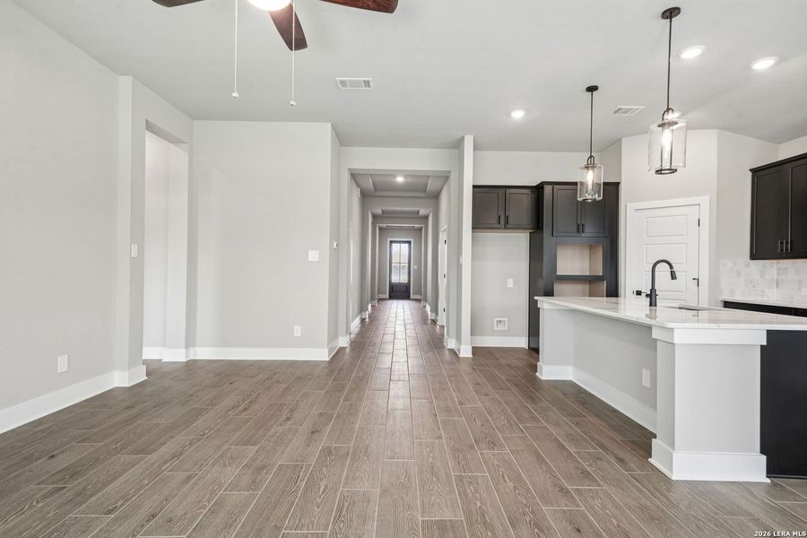 Spacious, unfurnished interior of a new home in Sagebrooke - Classic Series, San Antonio (Image 31).