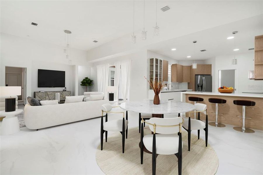 Furnished interior view inside a new home in , North Port (Image 17).