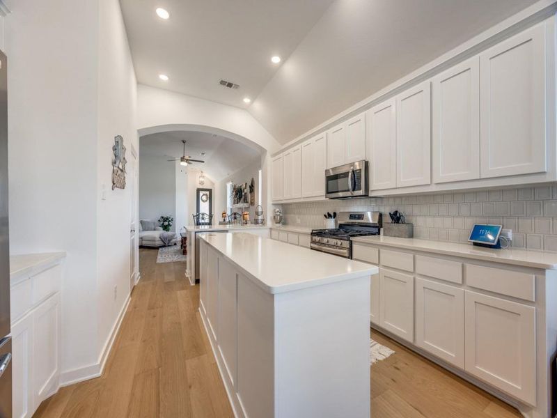 Furnished interior view inside a new home in Bel Air Village, Sherman (Image 8).