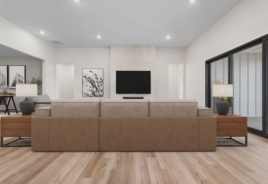 Homesite 4 Great Room - Virtually Staged - 8 of 25 Homesite 4 Great Room - Virtually Staged - 8 of 25