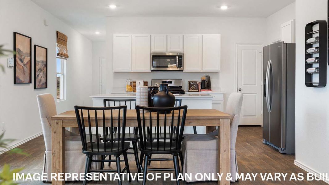 Furnished interior view inside a new home in Durango, Mustang Ridge (Image 9).