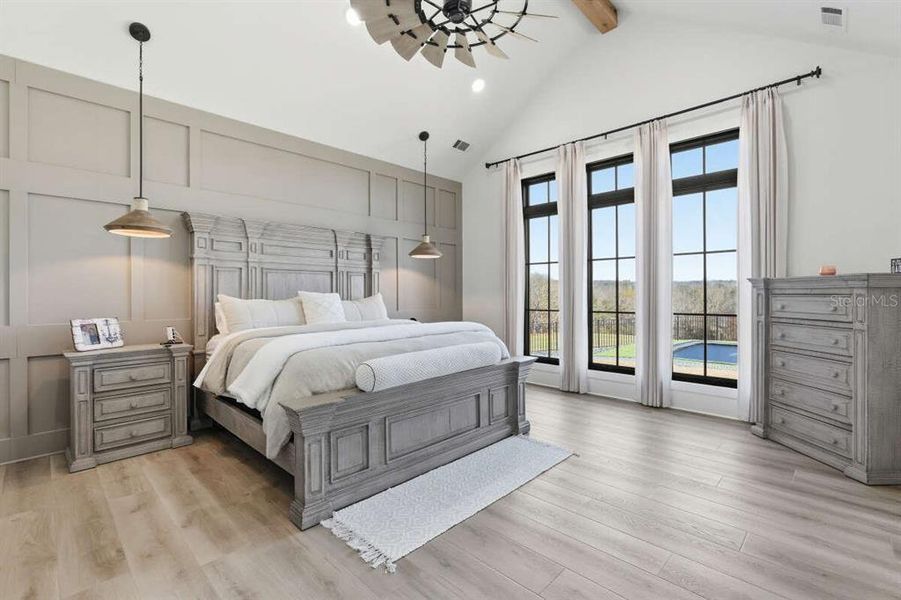 Furnished interior view inside a new home in , Brooksville (Image 13).