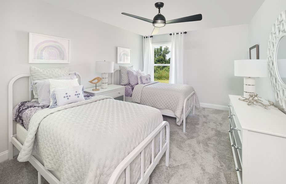 Furnished interior view inside a new home in Carriage Estates, Lexington (Image 10).