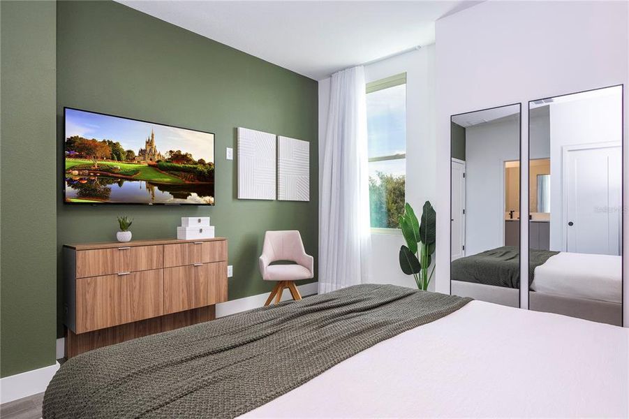 Furnished interior view inside a new home in , Kissimmee (Image 12).