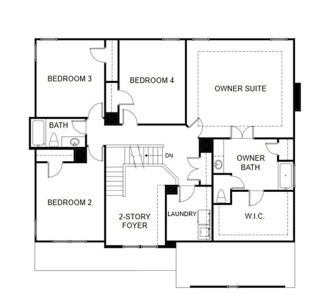 Image 3 representing the Reynolds by Piedmont Residential in Creekside Landing, Dallas, GA.