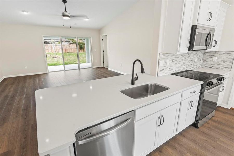 Furnished interior view inside a new home in , Palm Coast (Image 15).
