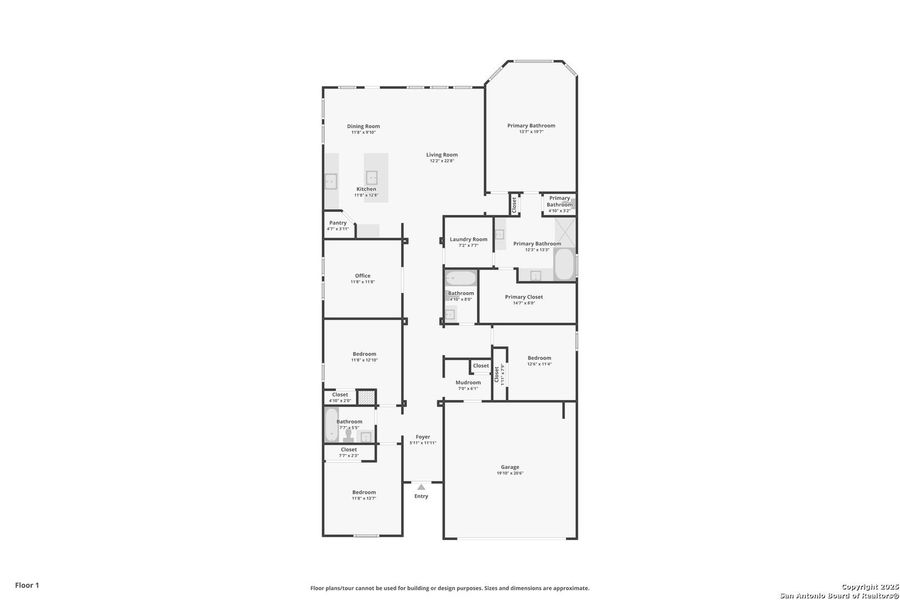 2D floor plan layout of this home in Sagebrooke - Classic Series, San Antonio, TX (Image 3). 2D floor plan layout of this home in Sagebrooke - Classic Series, San Antonio, TX (Image 3).