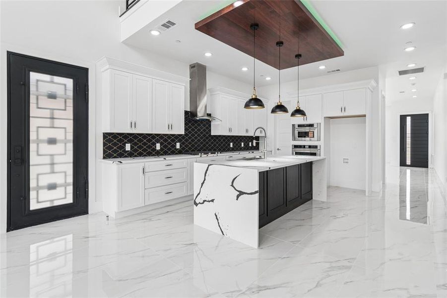 Furnished interior view inside a new home in , Irving (Image 6).